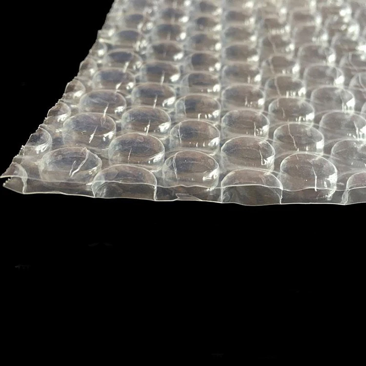 0,08 мм Новый Plaseic Толстая обмотка Сумка-конверт PE ясно пузырчатая упаковочная пленка противоударный пакет двойной пленки Слои Пузырь