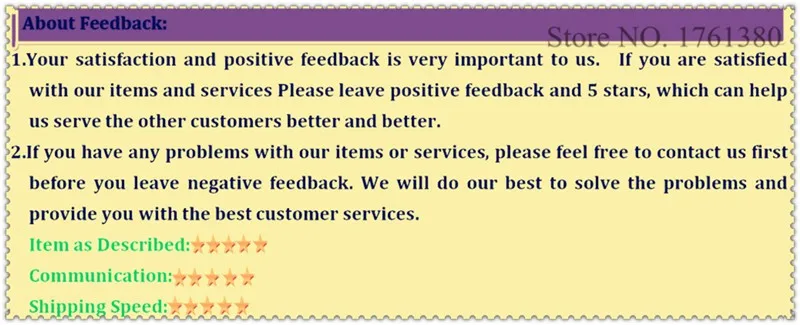 7about feedback