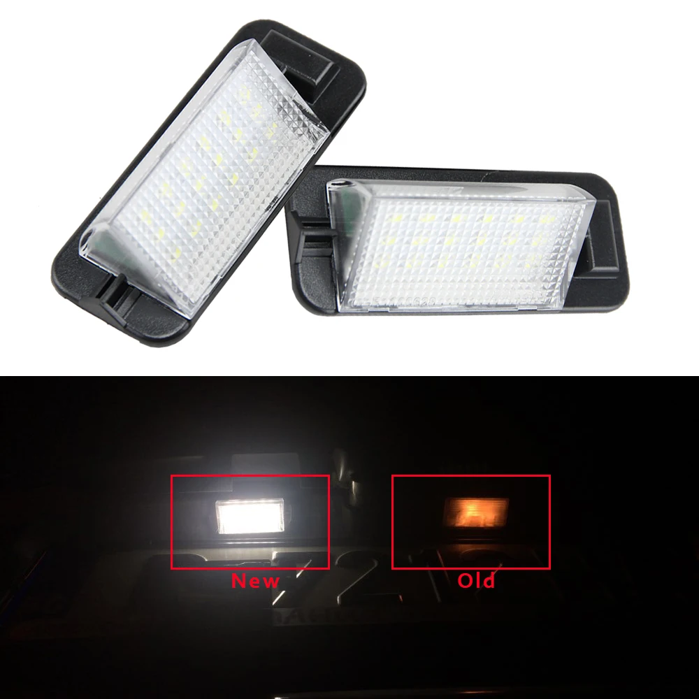 For BMW E36 Led License Plate Light 6000k White 12v Number Plate Lamp