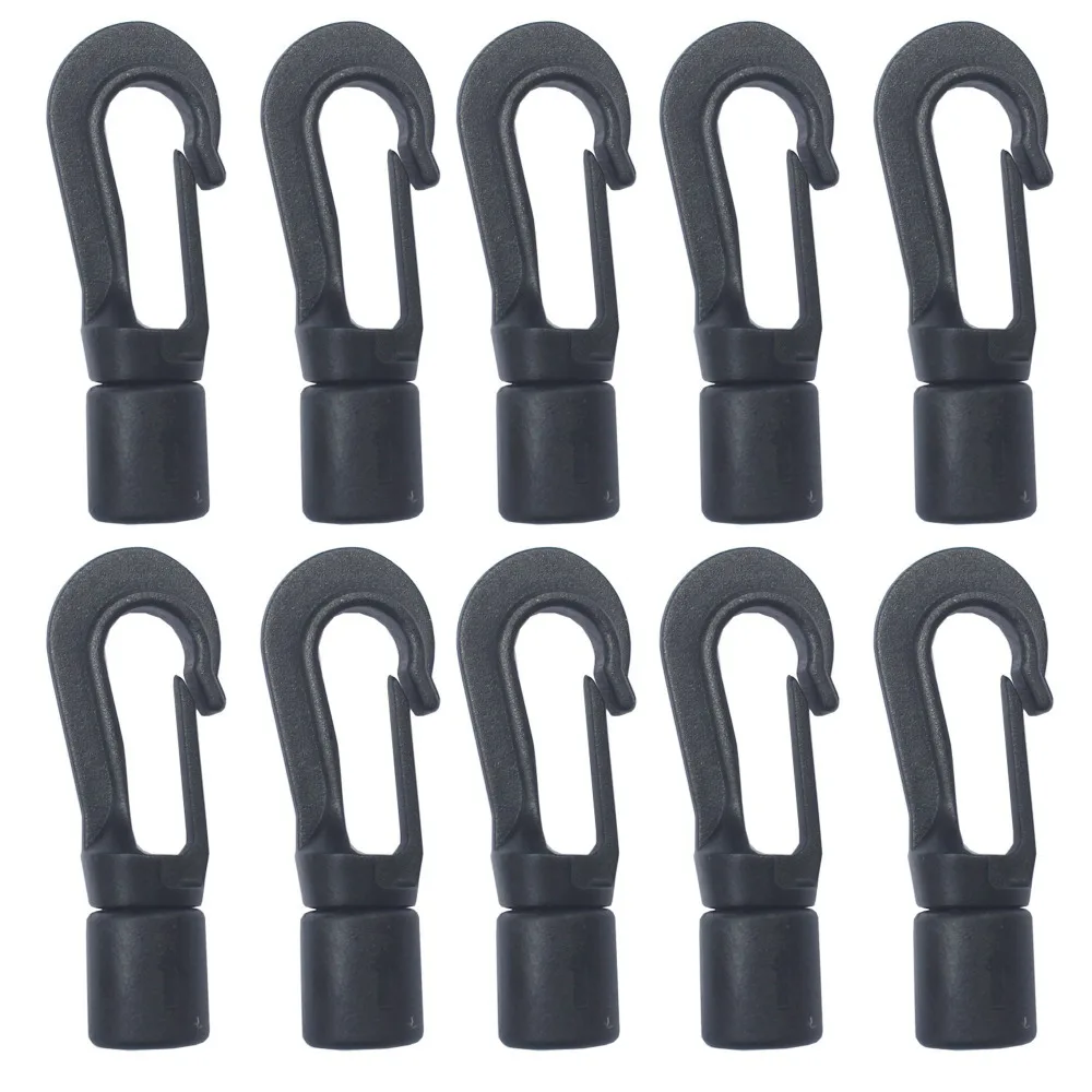 Buy 10 x 5mm Shock cord Hook Snap Hook bungee cord