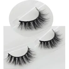 YOKPN норковые накладные ресницы 1 коробка 1 пара в упаковке натуральные длинные накладные ресницы Толстая Мягкая Реалистичная подделка макияж ресниц ресницы