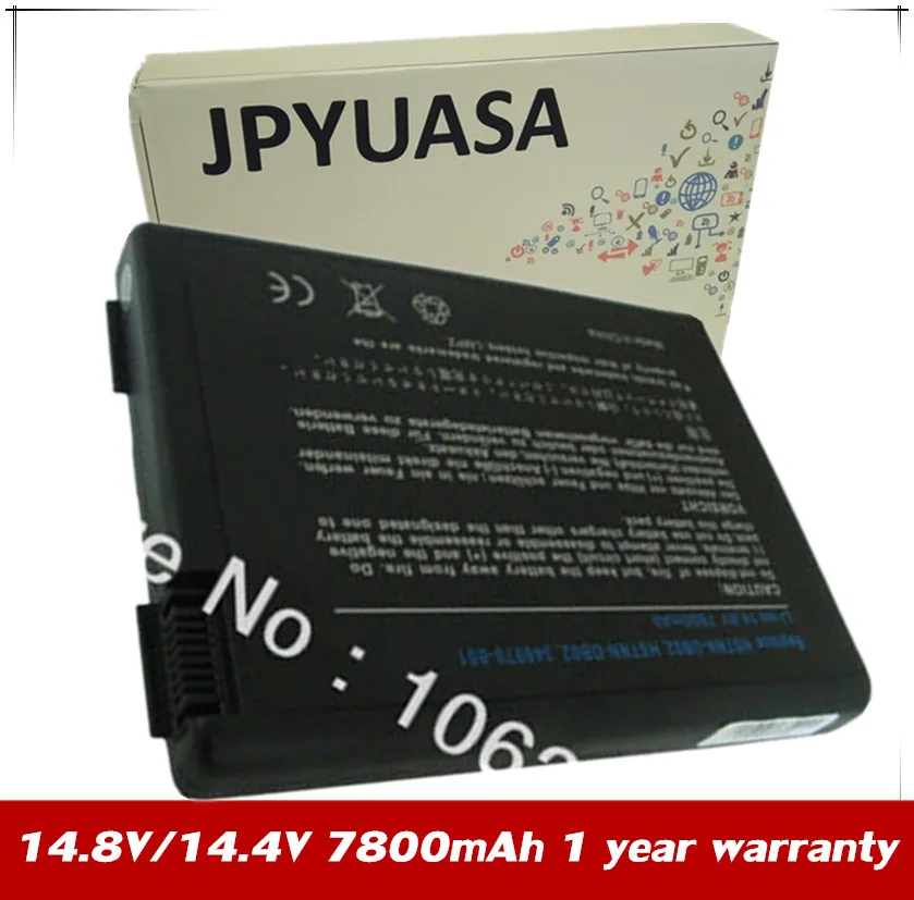 7XINbox 14,4 V ноутбук Батарея для Compaq NX9100 NX9105 NX9110 NX9600 PP2100 PP2200 PP2210 R3000AP R3000 R4000 R4100 X6000
