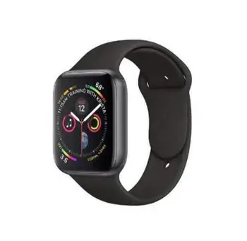 

Smart watch men 42mm size 1:1 Smart Watch series 4 Heart Rate Smartwatch with Red bluetooth Alloy case For iOS Android