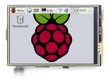 Бесплатная доставка! ЖК-дисплей модуль Пи TFT 3.5 дюймов (320*480) сенсорный Дисплей модуль TFT для Raspberry Pi