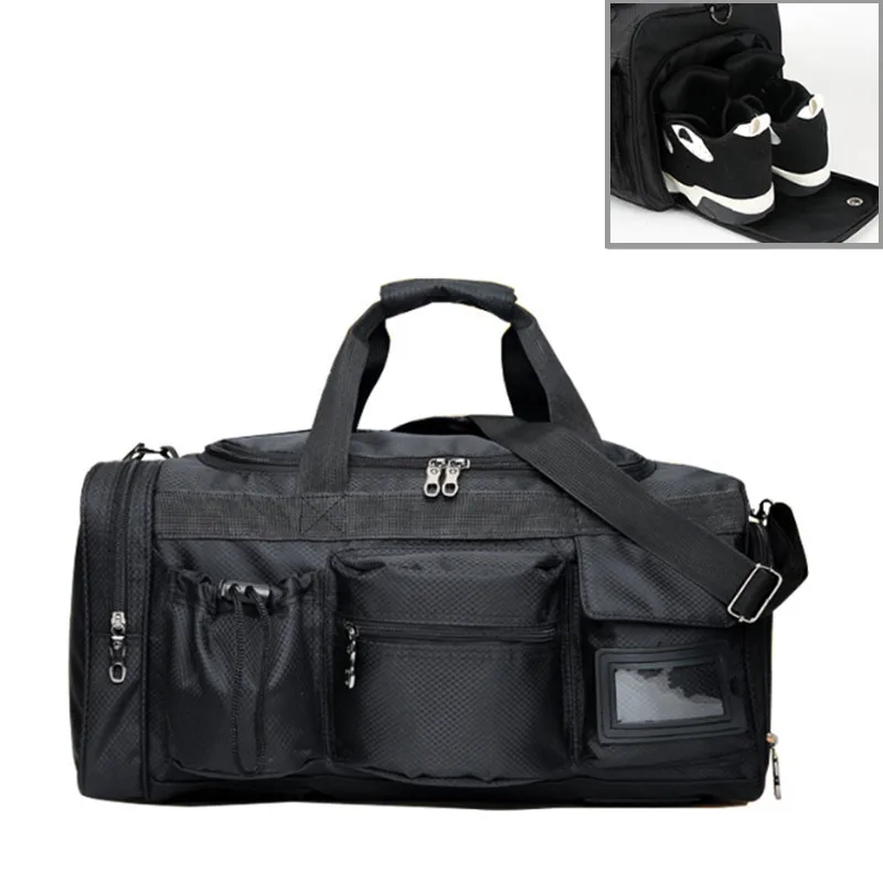 Top Quality Large Waterproof Nylon Sports Gym Bag Travel Gear Outdoor