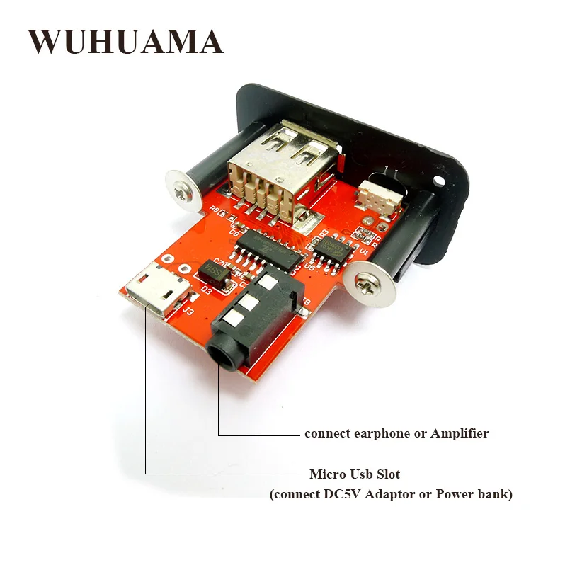 Детская лаборатория DIY песня модуль мини MP3 декодер аудио декодирующая плата 3,5 мм разъем для наушников для использования Поддержка WAV u-диск TF карта USB