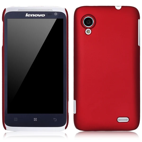 

New Hot Selling High Quality Multi Colors Luxury Rubberized Matte Hard Back Case Cover For Lenovo S720 Free Shipping