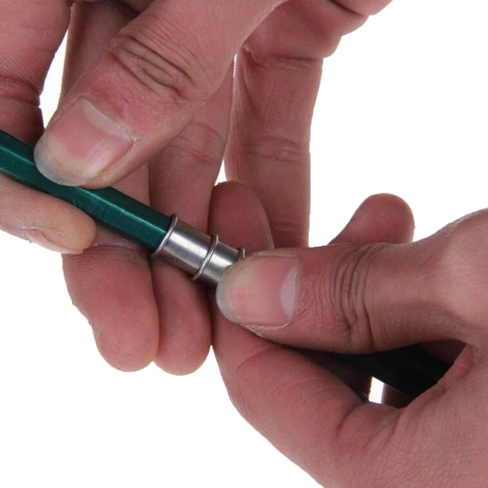 2 шт./лот карандаш для рисования расширитель устройство удлинение бар карандаш удлиненный карбоновые стержни клип эскиз искусство