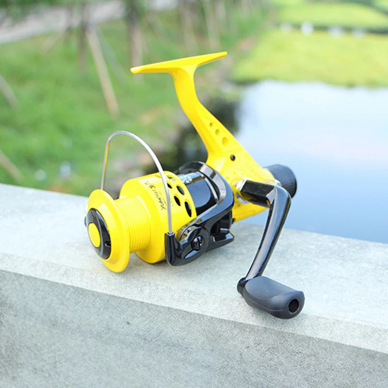 

Left Right Hand 12BB Ball Bearings 5.2:1 Spinning Reel Top Fishing Reels Plastic Line Cup One Way Interchangeable Spinning Wheel