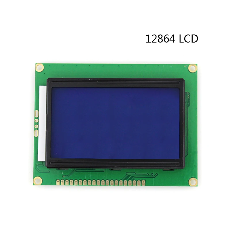 12864 128*64 lcd модуль 5 V Графический синий экран ЖК дисплей с задней подсветкой для