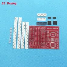 SMD SMT компоненты сварочная практика доска для пайки умения обучение новичков DIY Kit электронный комплект для самостоятельной сборки