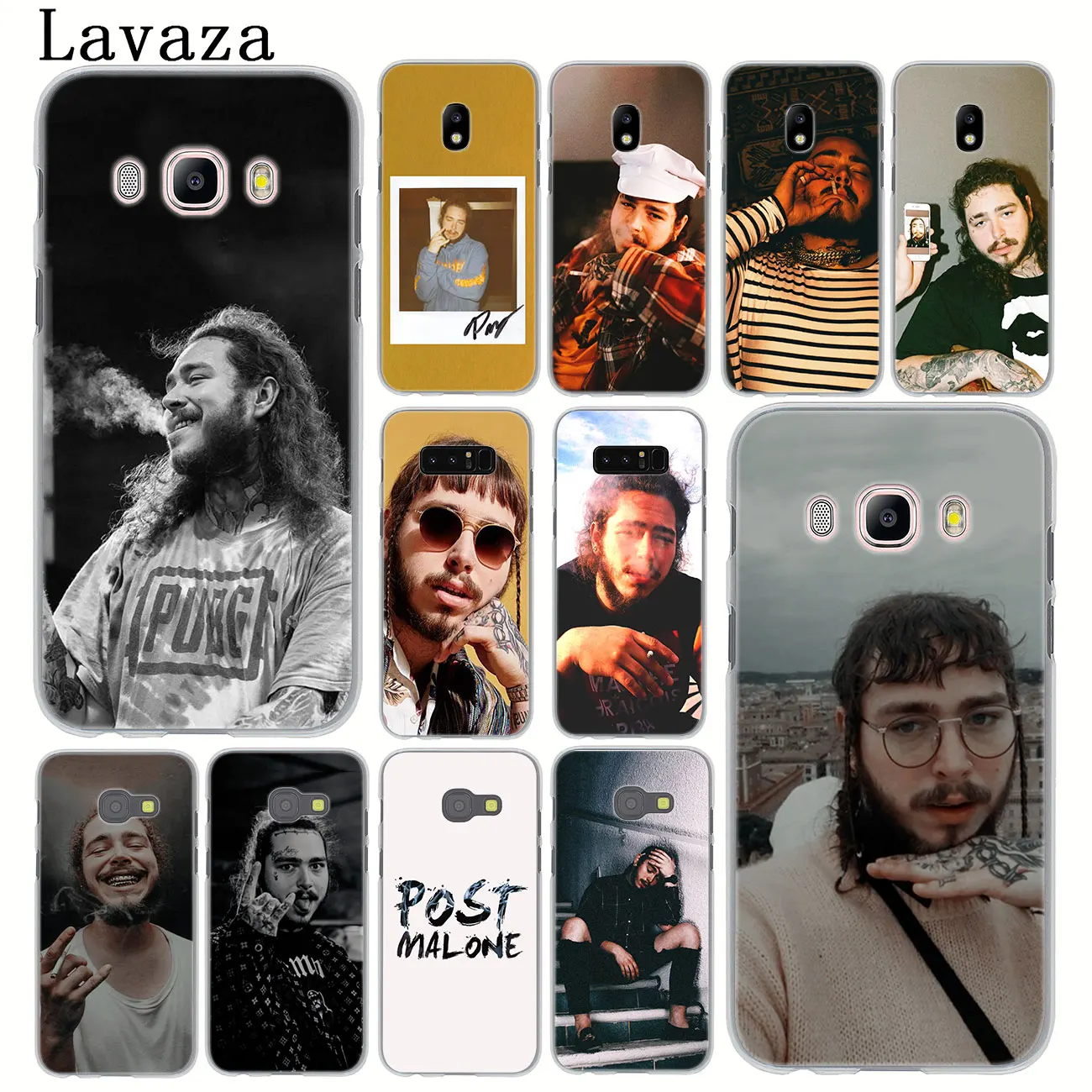 

Lavaza post malone Hard Phone Case for Samsung Galaxy J6 J5 J1 J2 J3 J7 2017 2016 2015 Prime J7 EU Version Cover