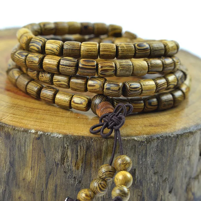 Barrel Bead Bracelet Wholesale Beads 68mm Stupa With Prayer Beads