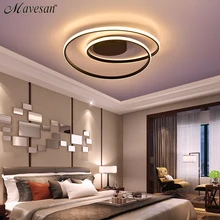 Современный светодиодный светильник для гостиной, спальни, с регулируемой яркостью, светильники для поверхностного монтажа, декоративный AC85-265V светильник, прямые продажи