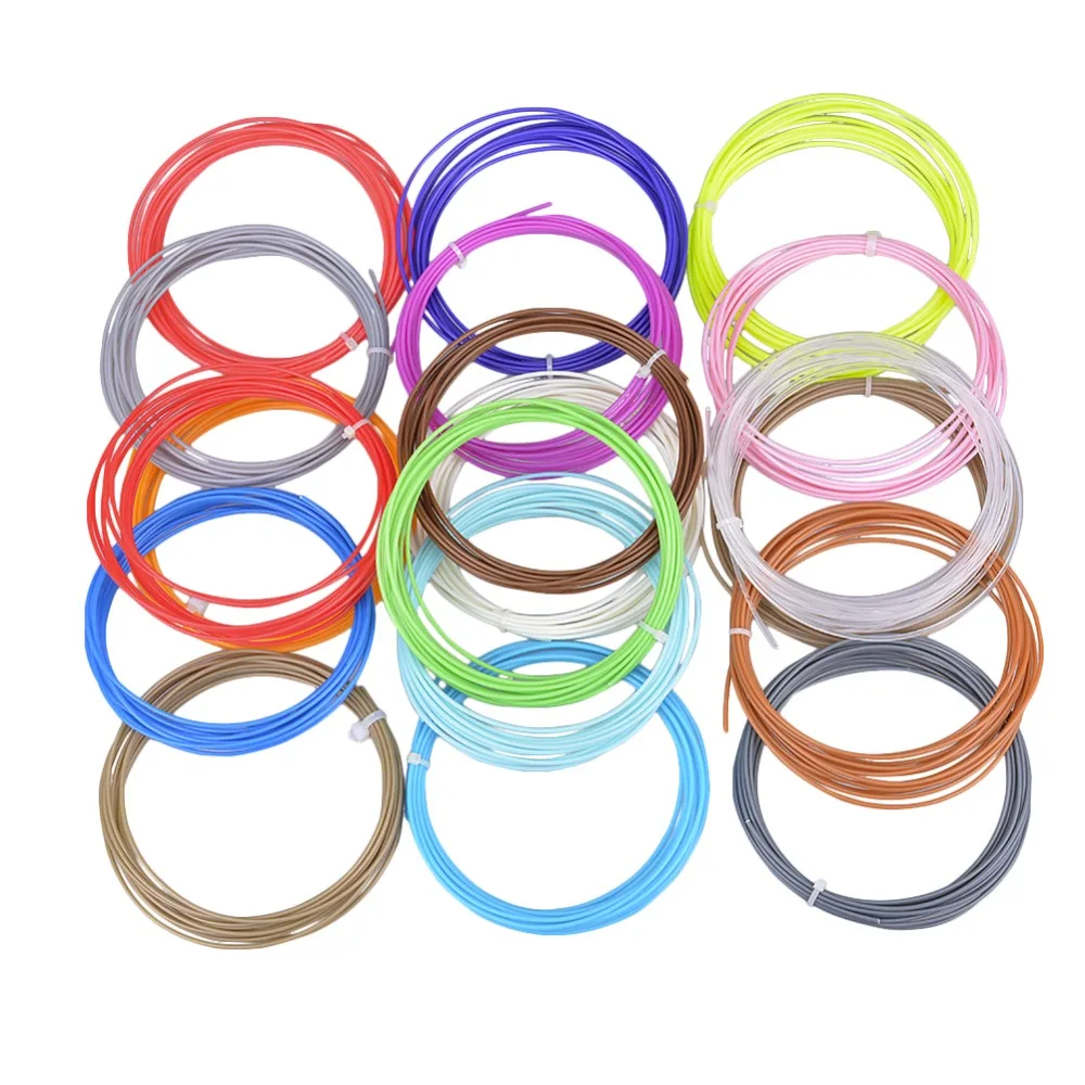 

3D Printer Filament 10M ABS 1.75mm 3D Filament Printing Materials For 3D Printing Pen 3D Printer