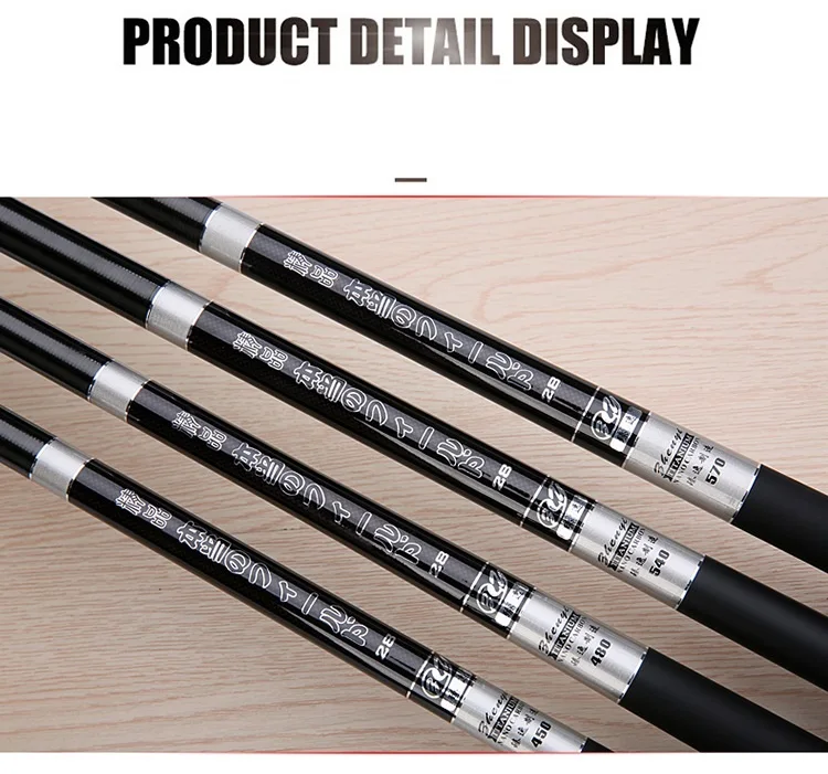 Drop Shipping New Carp Fishing Pole Stream Hand Rod Telescopic Fishing Rod Carbon Fishing Tackle 4.5M 5.4M 6.3M 7.2M