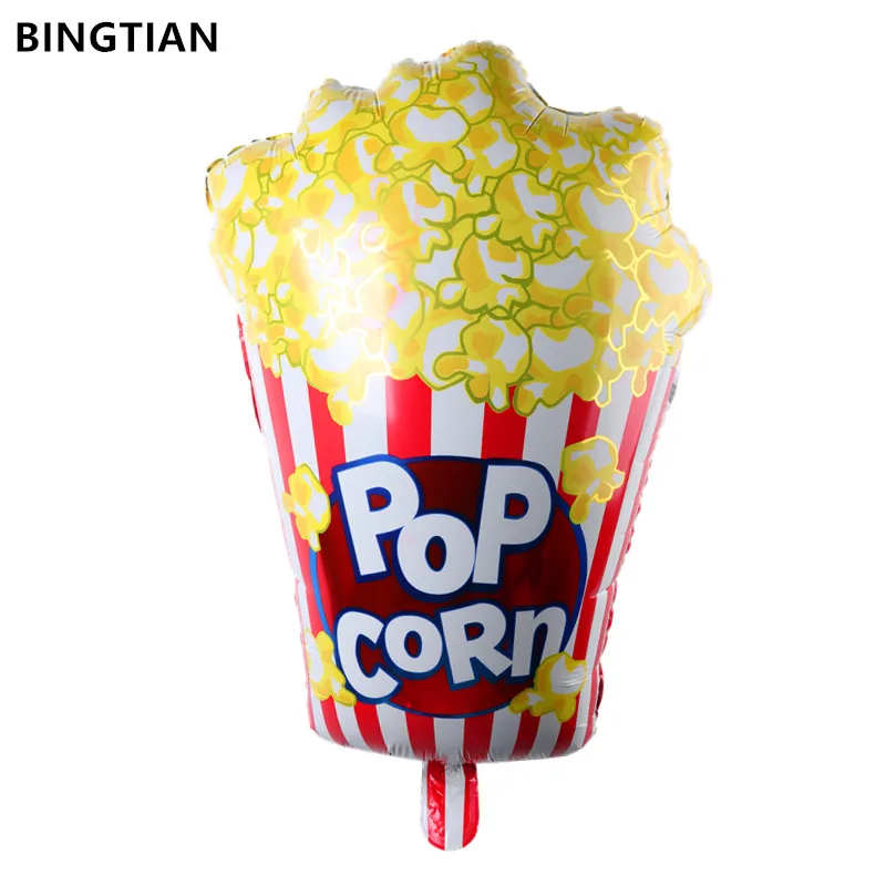 Bingtian New Ice Cream Popcorn Cake Hamburg Donut Pizza Balloon