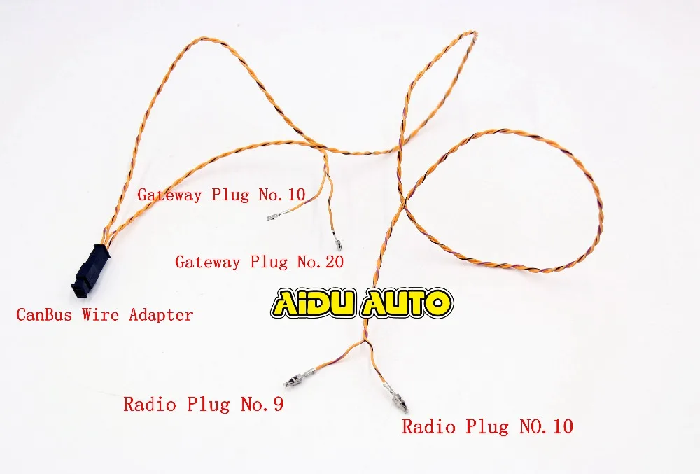 RCN210 RCD510 RNS510 Plug& Play CAN портал адаптер обновления проводного соединения кабеля кабели проводки