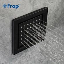 Frap Аксессуары для ванной комнаты светильник Настенный насадки для душа аксессуары черная покраска латунь для ванной круглые смеситель для душа Y020