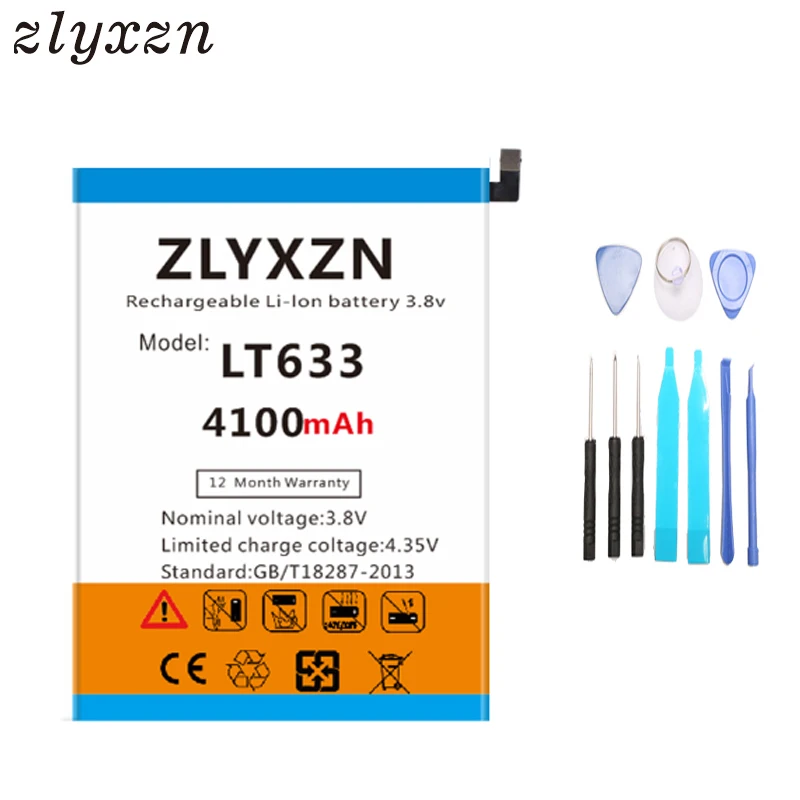

2019 NEW 4100mAh LT633 Battery for Letv Le 1 Max X900 Le one Max X900 Battery Free tools