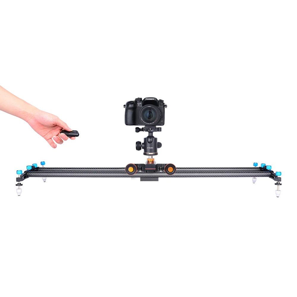Yelangu L4 Motorized Dolly Slider Remote Control Electric Video Rail Track Slider For Phone DSLR Camera Smartphone iphone Gopro Yelangu L4 Motorized Dolly Slider Remote Control Electric Video Rail Track Slider For Phone DSLR Camera Smartphone iphone Gopro