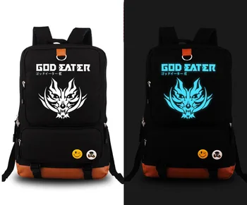 

God Eater Luminous Cosplay Backpack Game Anime Canvas Student Schoolbag Travel Bags Boys School Bag Men Shoulder Bag Rucksack