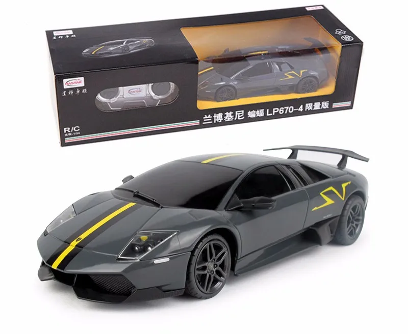 

1:24 Licensed Rastar RC Cars Remote Toys Radio Controlled Machines Boys Gifts Kids Toys Murcielago Limited 39001