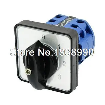 

Electric Rotary Selector 4 Position 6 Terminal Changeover Switch 20A 660V