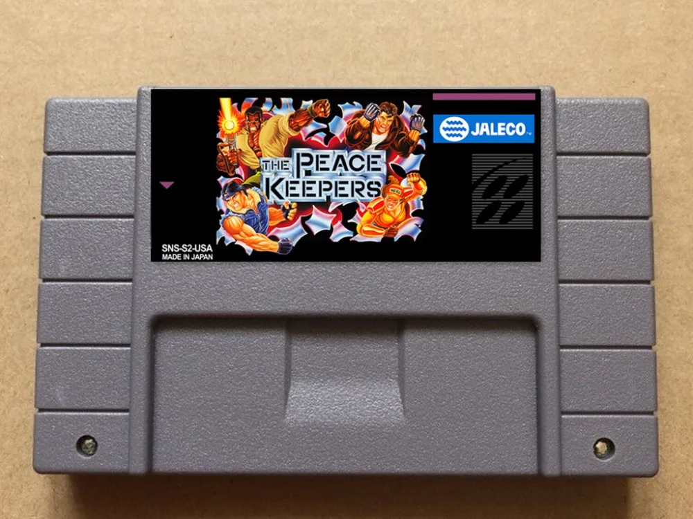 

The Peace Keepers USA -NTSC version 16 bit 46 pins video games !