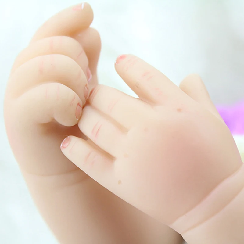 40 см Кукла Reborn Baby Реалистичная брендовая оригинальная силиконовая кукла 16 дюймов
