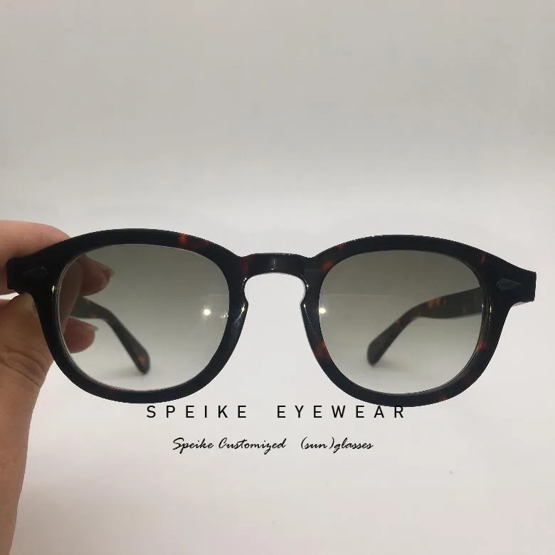 44mm Johnny Depp Tart Arnel Lemtosh Style Glasses tinted lenses