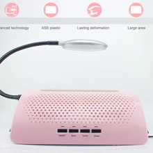 Пылесос для ногтей, вентилятор для удаления пыли, светильник 40 Вт, высокая мощность, двойной вентилятор, женские гаджеты для красоты