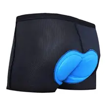 Fashion Male Silicone Sports Shorts Men's 3D Padded Cycling Underwear Bicycle Underpants Lightweight Bike Short Cycling clothing