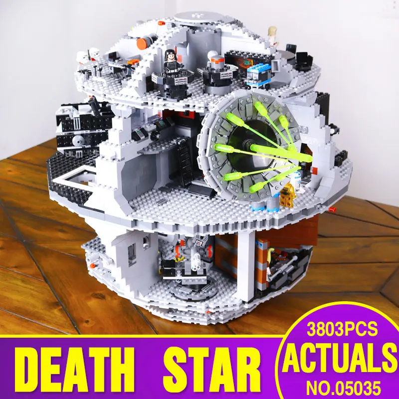 font b LEPIN b font 05035 3804pcs Star Wars Death Star Building Block Bricks Toys