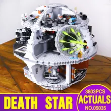 LEPIN 05035 3804pcs Star Wars Death Star Building Block Bricks Toys Kits Minifigure Compatible with 10188 Child Gift