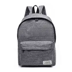 Простая ткань, мужской рюкзак высокого качества, рюкзак школьный для ноутбука, женский рюкзак для путешествий, мужской рюкзак