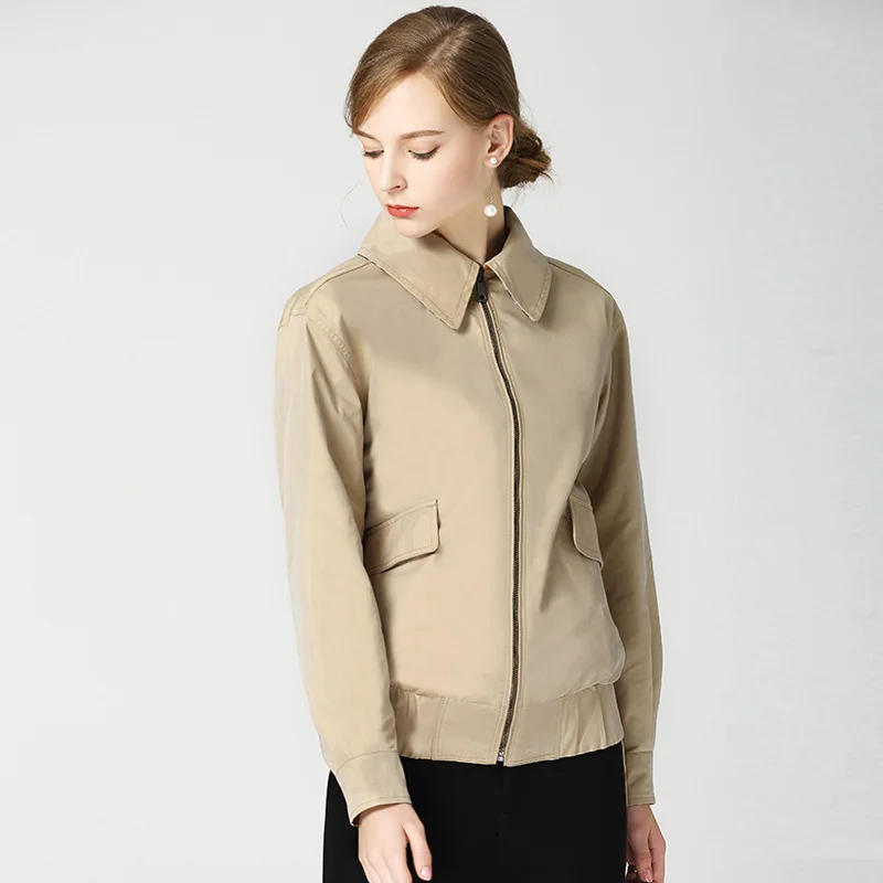 

High quality england style jackets women 2018 autumn casual women's jackets coat D342