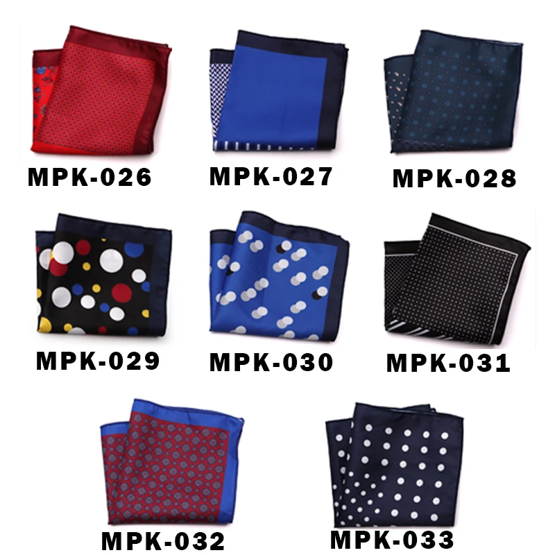 Новинка, модный мужской платок, карманный, квадратный, популярный, 25X25 см, большой, мужской, с узором пейсли, в горошек, нагрудные Платки для свадьбы, мужской костюм