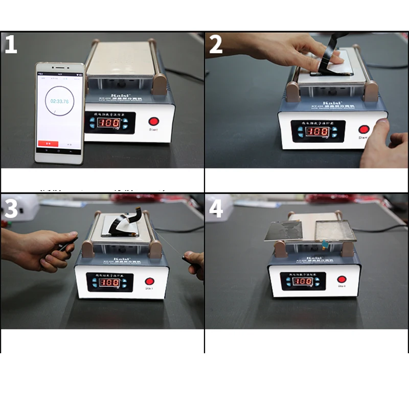 Kaisi Lcd разделитель стекла машина сенсорный экран разделительная машина для IPhone SAMSUNG сенсорный экран стекло макс 7 дюймов
