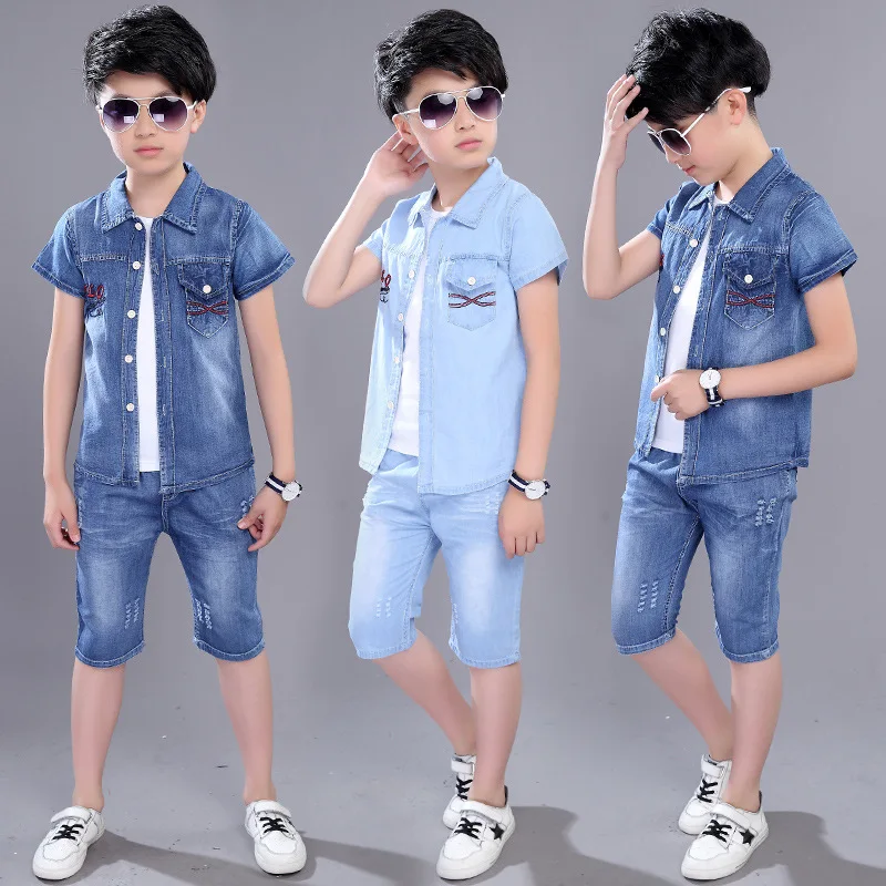 denim outfit for boys