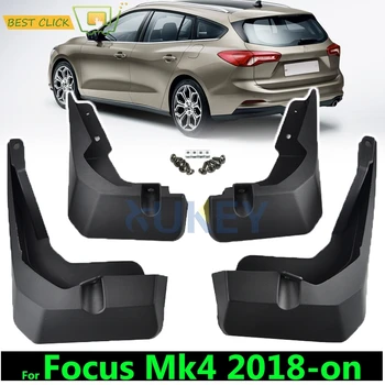 

Set Molded Mud Flaps For Ford Focus Mk4 2018 -on Mudflaps Splash Guards Mudguards Fender Front Rear 2019 2020 sedan hatch estate
