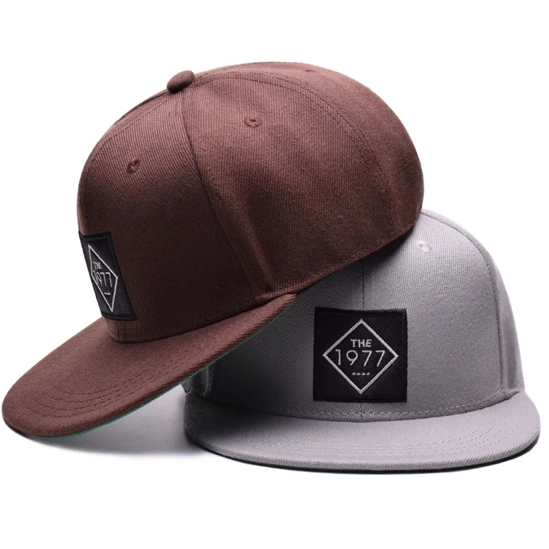 Women Men Hip Hop Flat Cap Unisex 1977 Letters Embroidery Baseball Hat Fashion Male Female Outdoor Cool Trucker Caps CP0128 (7)