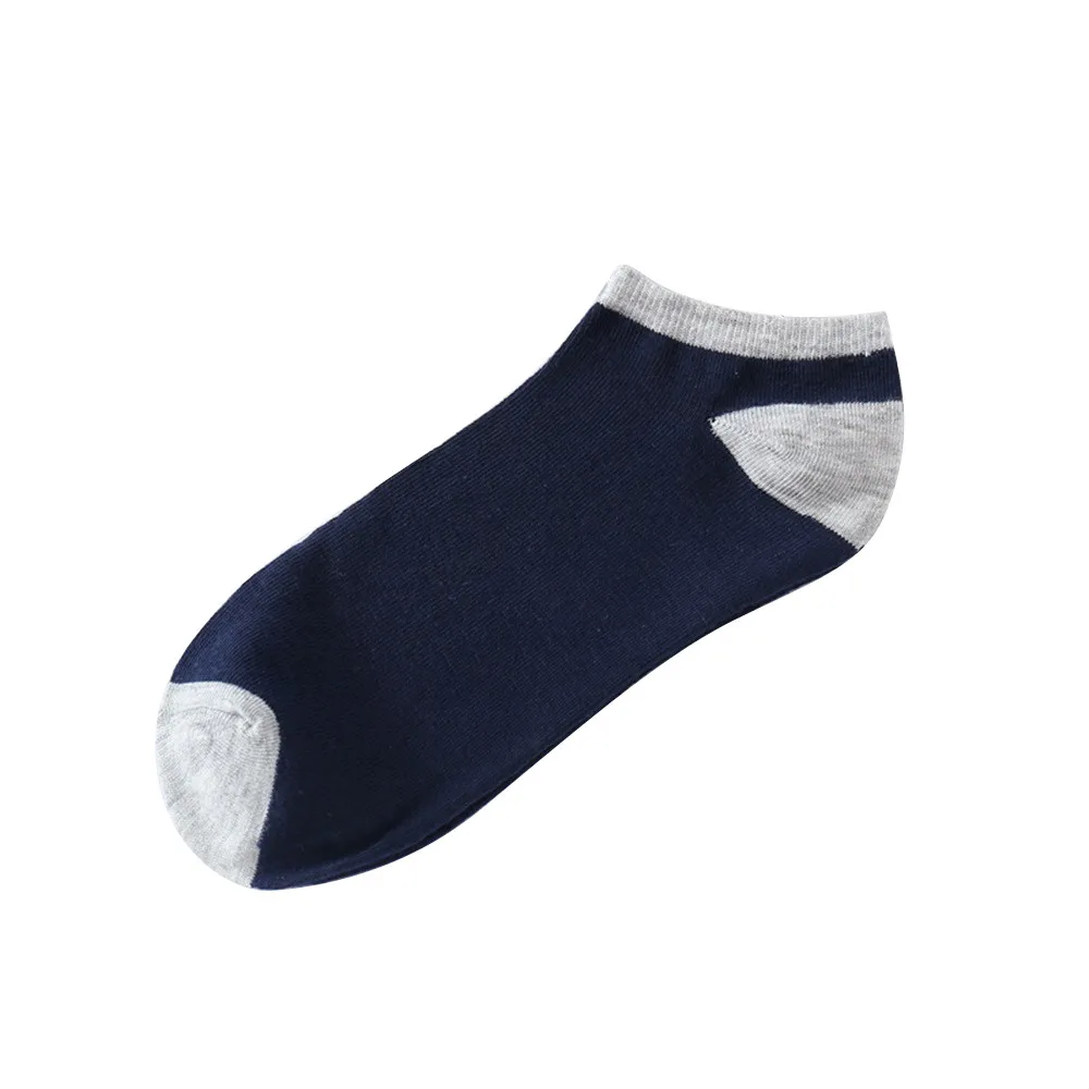 1 пара разделительные невидимые лодочки носок однотонного цвета дезодорант Короткие повседневные носки мужские носки простой носок