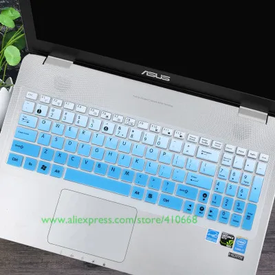 Для ASUS VivoBook D541NA X540L X540LA D540S D540YA X540YA X540LJ X540LA F540U F541UA 15,6 дюймовый ноутбук клавиатура чехол - Цвет: Gradual blue