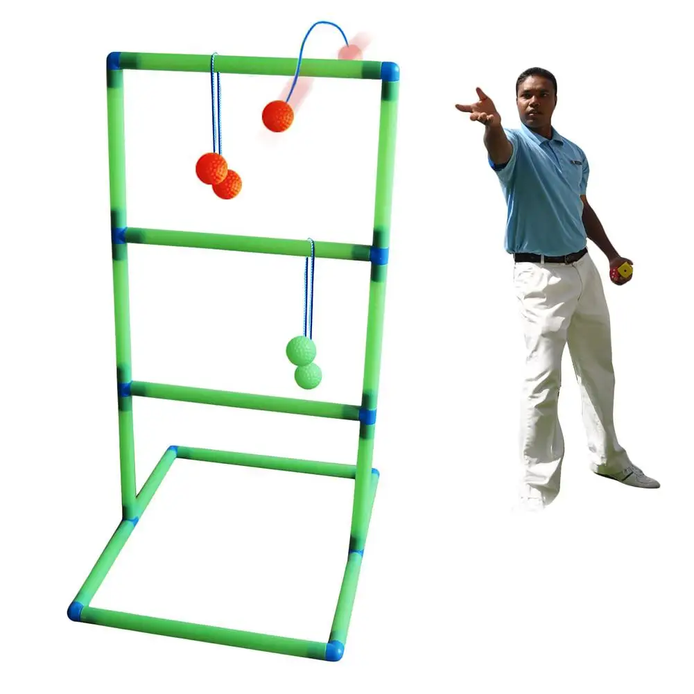 Funny Ladder Ball Game Set For Backyard Lawn Camping Children's Indoor Sports Toy Ball For Adults Kids