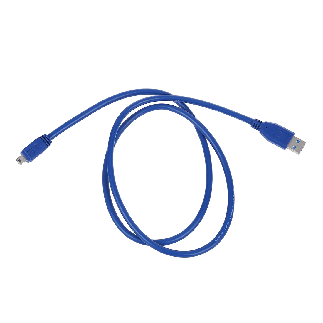 AAAE синий Суперскоростной USB 3 0 тип A штекер мини B 10 Pin Мужской адаптер кабель