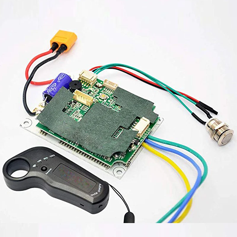 

FATJAY 24V 36V single dual motor drive brushless hub motor ESC 2.4G transmitter receiver for electric skateboard