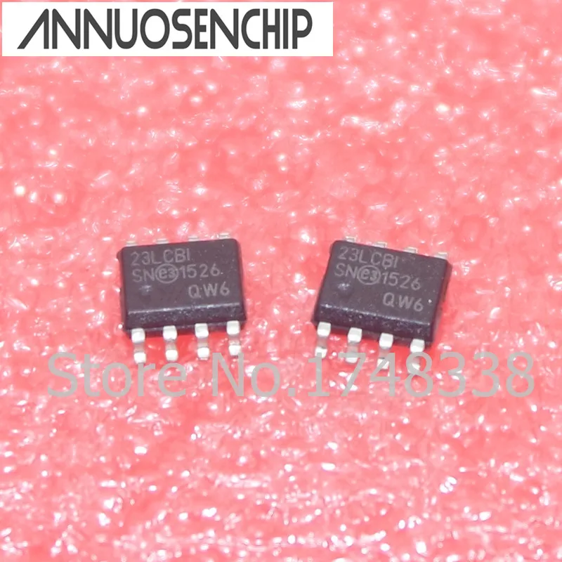 

Free Shipping 2PCS 23LC1024-I/SN 23LC1024 SRAM 1MBIT SDI / SQI 20 MHZ SOP8 PIC23LC1024-I/SN NEW ORIGINAL 23LCBI