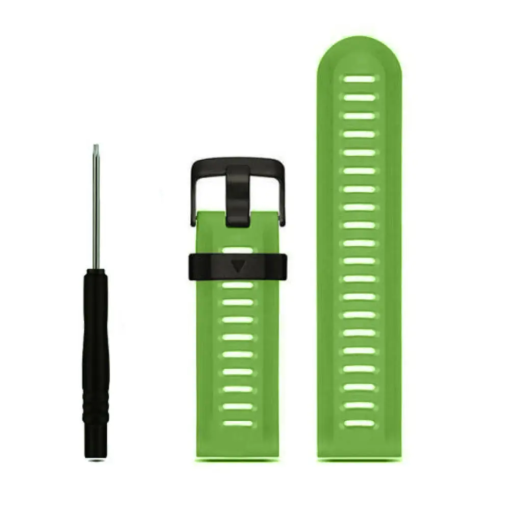 Outdoor Sport Silicone Watch Strap Kit with Tools - 26mm Watchband