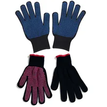 Термостойкие перчатки 300 градусов точка клей для ПВХ и точка силиконовые изолированные перчатки анти-обжигающие анти-скольжения